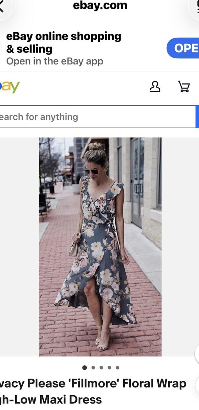Privacy Please Wrap Dress S